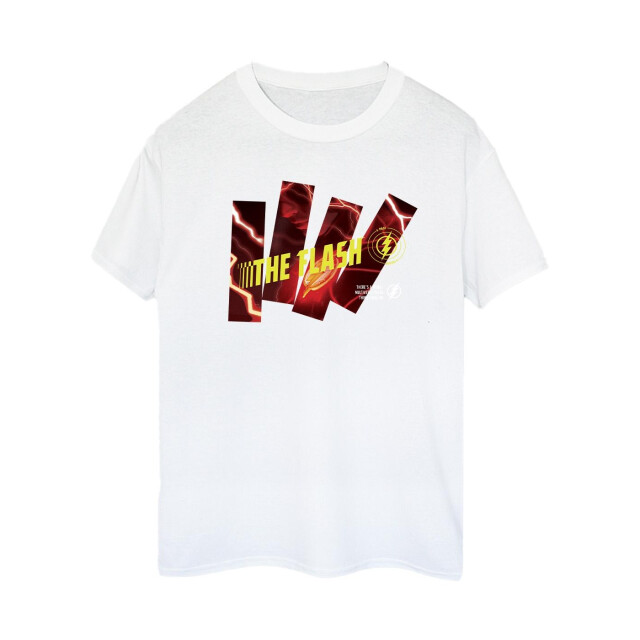 Li-cense Dc comics dames the flash pillars katoenen vriendje t-shirt UTBI46584_white large