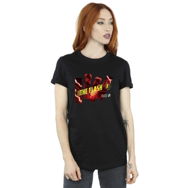 Li-cense Dc comics dames the flash pillars katoenen vriendje t-shirt UTBI46584_black large