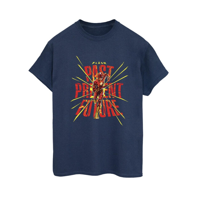 Li-cense Dc comics dames the flash verleden heden toekomst katoenen vriendje t-shirt UTBI46567_navyblue large