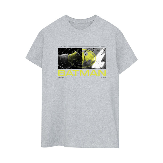 Li-cense Dc comics dames the flash batman toekomst naar verleden katoenen vriendje t-shirt UTBI46561_sportsgrey large