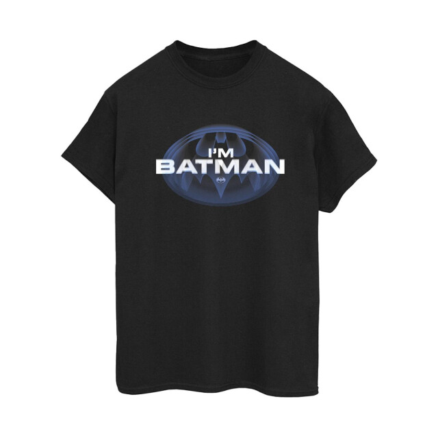 Li-cense Dc comics dames the flash i´m batman katoenen vriendje t-shirt UTBI46550_black large