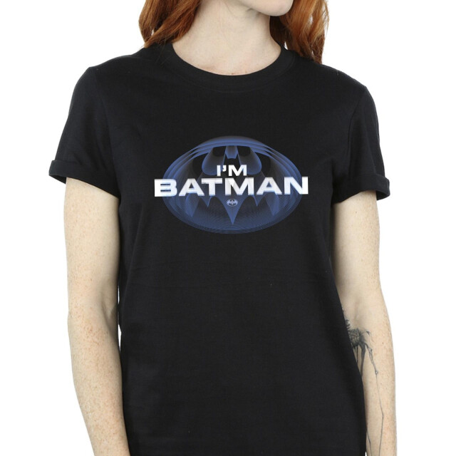 Li-cense Dc comics dames the flash i´m batman katoenen vriendje t-shirt UTBI46550_black large