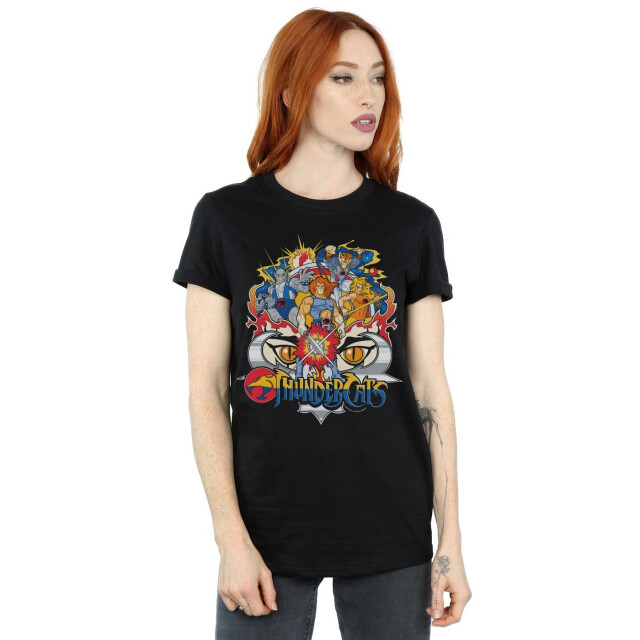 Li-cense Thundercats dames actie groep shot katoenen vriendje t-shirt UTBI46535_black large