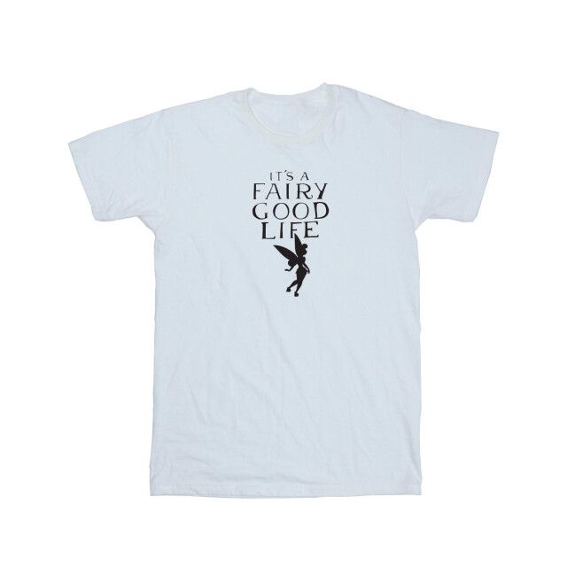 Li-cense Disney dames tinkerbell fee goed leven katoenen vriendje t-shirt UTBI46512_white large