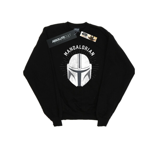 Li-cense Star wars dames the mandalorian helm sweatshirt UTBI39047_black large