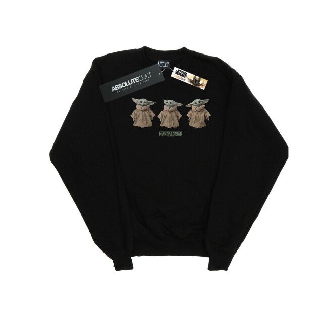 Li-cense Star wars dames the mandalorian the child poses sweatshirt UTBI38853_black large