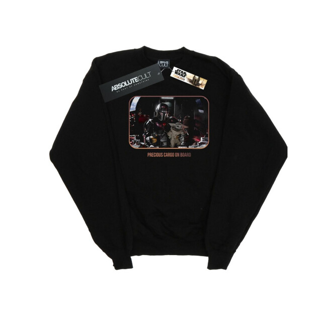 Li-cense Star wars dames the mandalorian precious cargo sweatshirt UTBI38829_black large