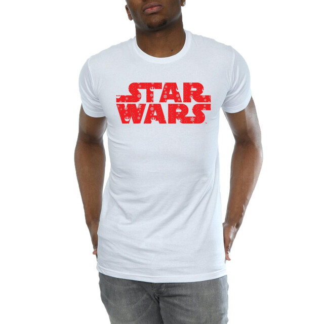 Li-cense Star wars heren kerst logo t-shirt UTBI46195_white large