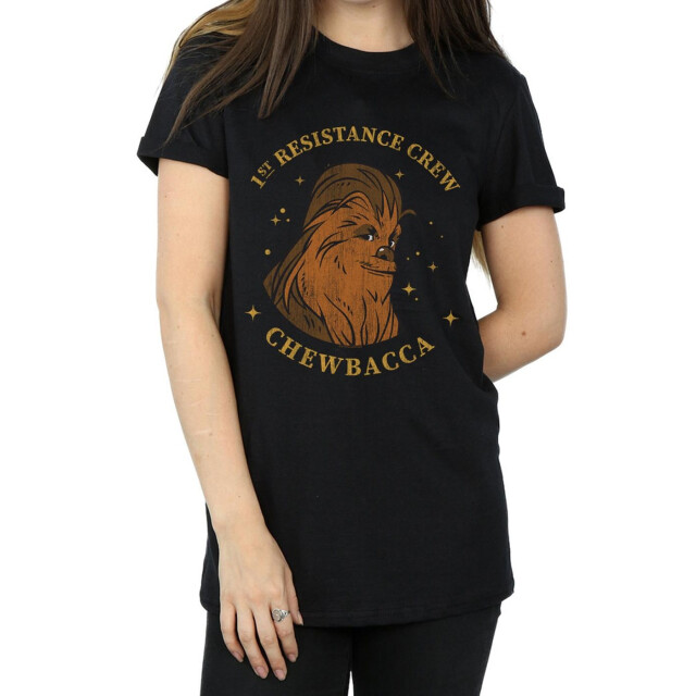 Li-cense Star wars the rise of skywalker dames chewbacca eerste verzet katoenen t-shirt UTBI46190_black large