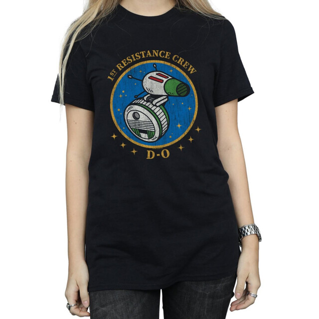 Li-cense Star wars the rise of skywalker dames eerste weerstand katoenen t-shirt UTBI46191_black large