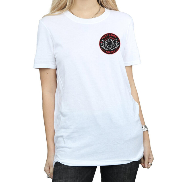 Li-cense Star wars the rise of skywalker dames eerste orde krachten katoenen t-shirt UTBI46179_white large