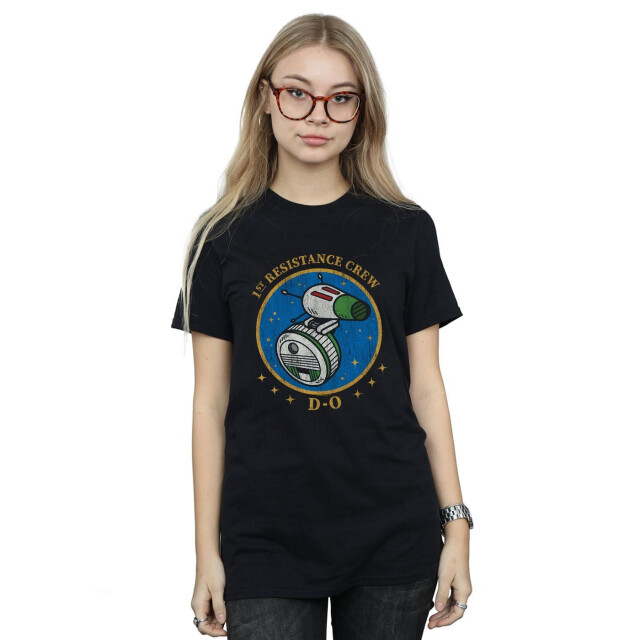 Li-cense Star wars the rise of skywalker dames eerste weerstand katoenen t-shirt UTBI46191_black large