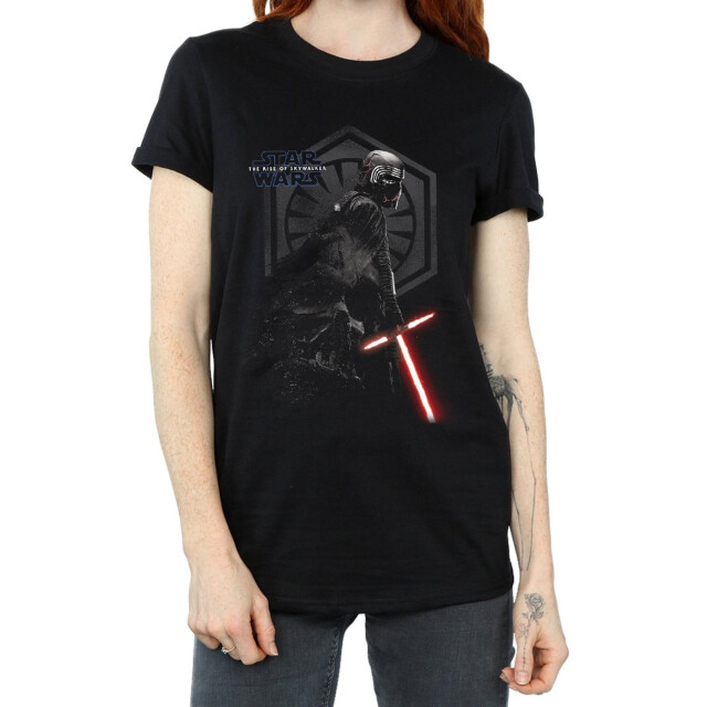 Li-cense Star wars the rise of skywalker dames vader blijft katoenen t-shirt UTBI46162_black large