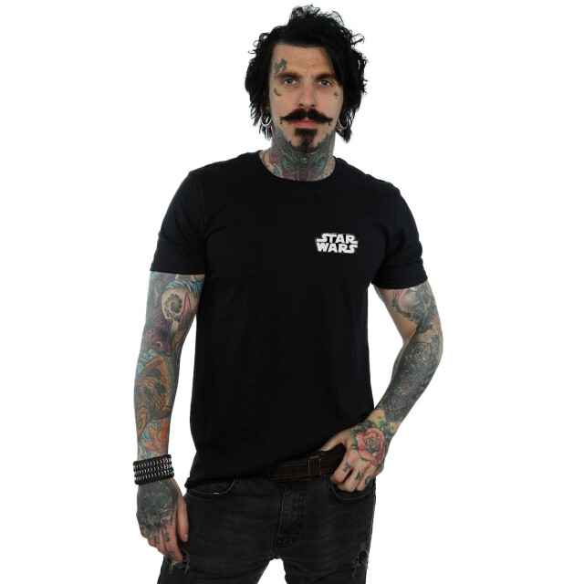 Li-cense Star wars heren logo badge t-shirt UTBI46182_black large