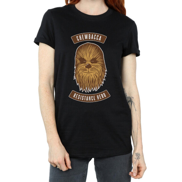 Li-cense Star wars the rise of skywalker dames chewbacca held katoenen t-shirt UTBI46184_black large