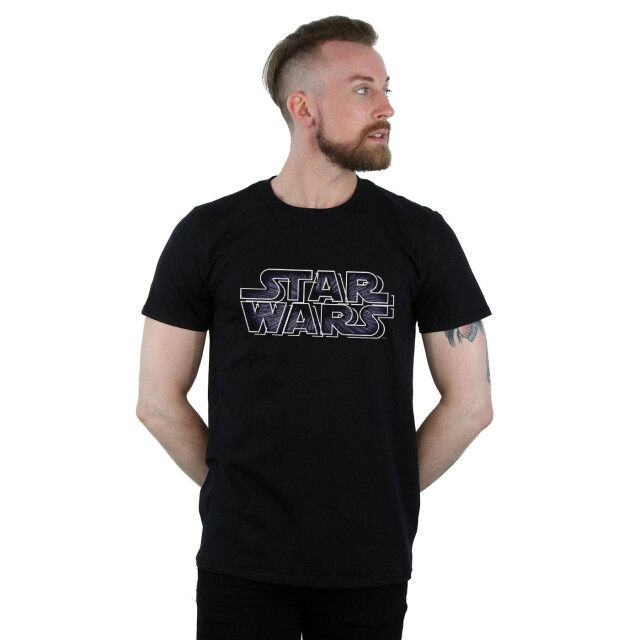 Li-cense Star wars heren hyperspace logo t-shirt UTBI46160_black large