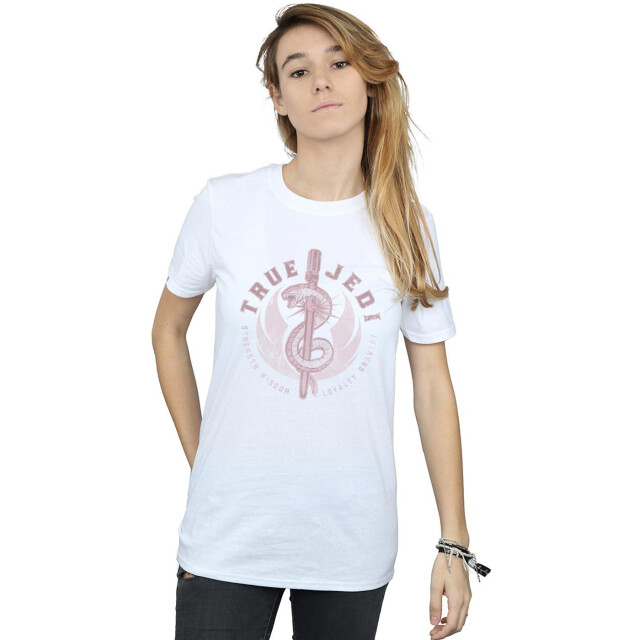 Li-cense Star wars the rise of skywalker dames true jedi katoenen t-shirt UTBI46155_white large