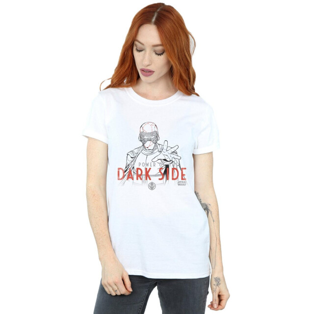 Li-cense Star wars the rise of skywalker dames dark side powers katoenen t-shirt UTBI46153_white large