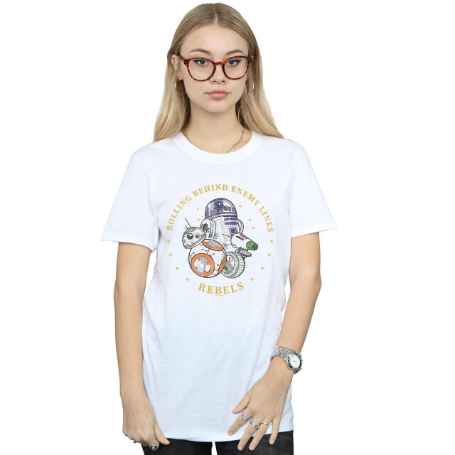 Li-cense Star wars the rise of skywalker dames behind enemy lines katoenen t-shirt UTBI46156_white large