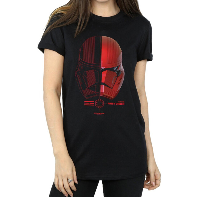 Li-cense Star wars the rise of skywalker dames sith trooper helm katoenen t-shirt UTBI46140_black large