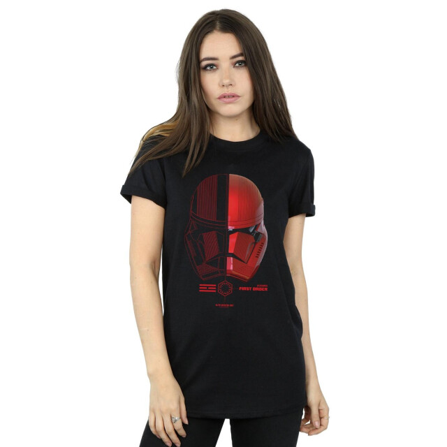 Li-cense Star wars the rise of skywalker dames sith trooper helm katoenen t-shirt UTBI46140_black large