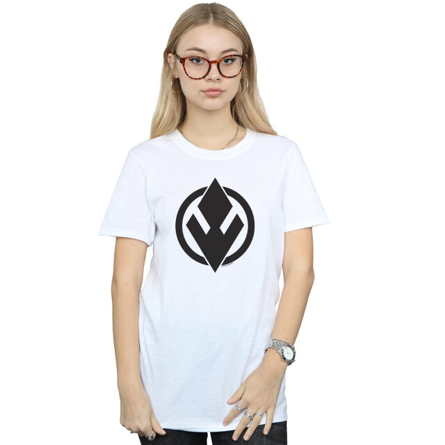 Li-cense Star wars the rise of skywalker dames sith logo katoenen vriend t-shirt UTBI46086_white large