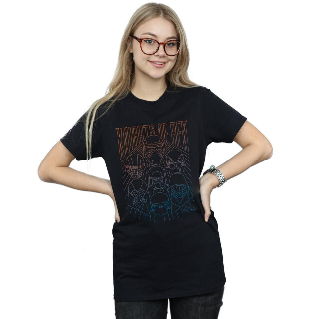 Li-cense Star wars the rise of skywalker dames knights of ren colours katoenen vriendje t-shirt UTBI46131_black large