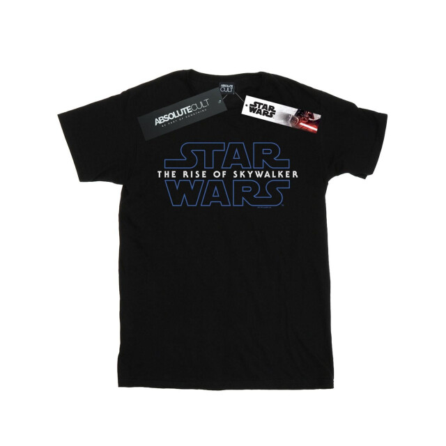 Li-cense Star wars: the rise of skywalker meisjes star wars the rise of skywalker logo katoenen t-shirt UTBI51302_black large