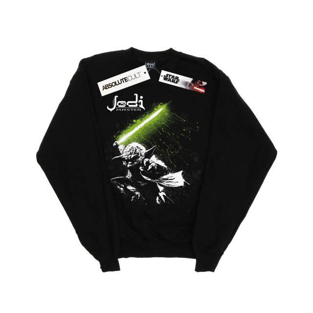 Li-cense Star wars dames yoda jedi master sweatshirt UTBI38188_black large
