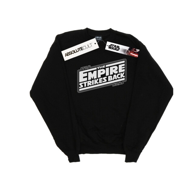 Li-cense Star wars dames the empire strikes back logo sweatshirt UTBI38164_black large