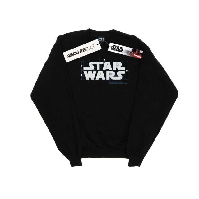 Li-cense Star wars dames final design logo sweatshirt UTBI38142_black large