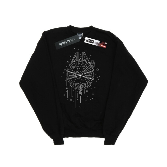 Li-cense Star wars dames millennium falcon kerstboom levering sweatshirt UTBI37977_black large