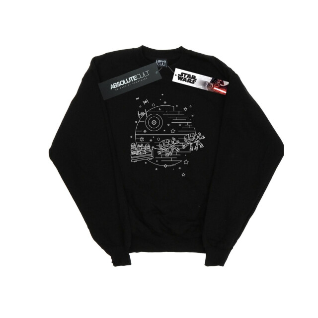 Li-cense Star wars dames death star sleigh sweatshirt UTBI37959_black large