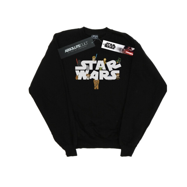 Li-cense Star wars dames kiddie logo sweatshirt UTBI37858_black large