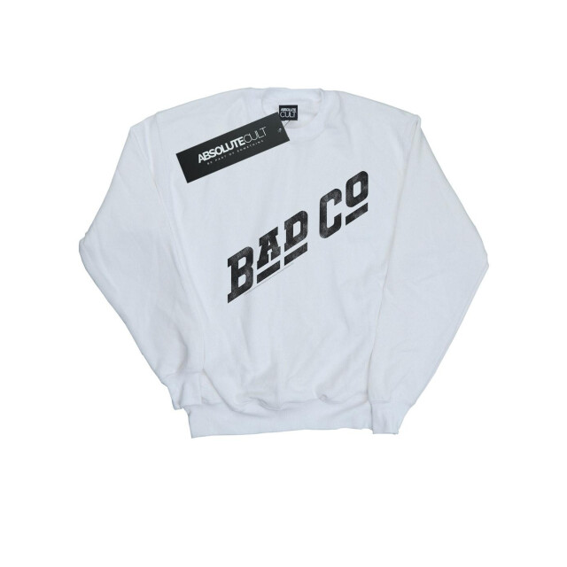 Li-cense Bad company heren distressed logo sweatshirt UTBI43576_white large