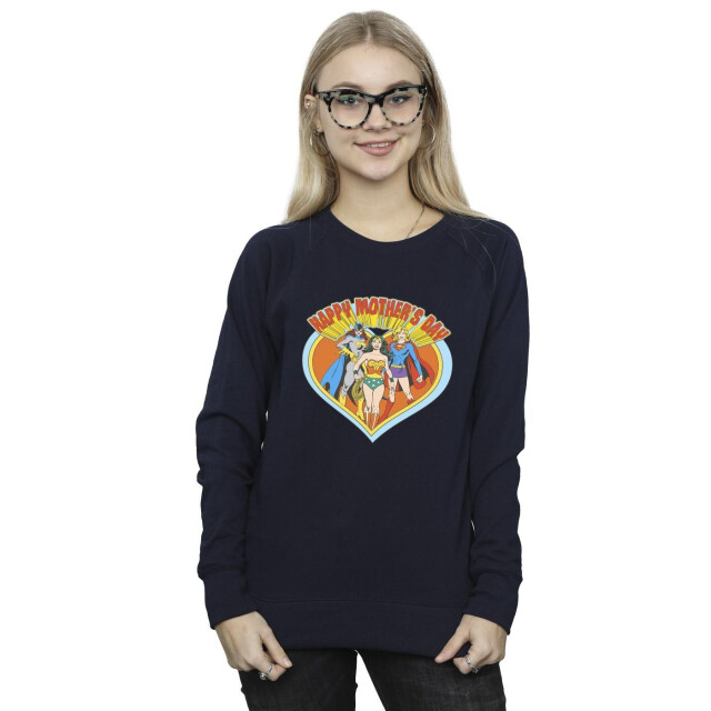 Li-cense Dc comics dames wonder woman moederdag sweatshirt UTBI43243_navyblue large