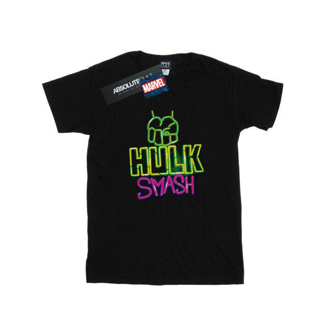 Li-cense Marvel meisjes hulk smash katoenen t-shirt UTBI31537_black large