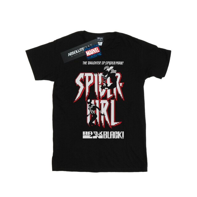 Li-cense Marvel meisjes spider-girl terug in katoenen t-shirt UTBI31455_black large