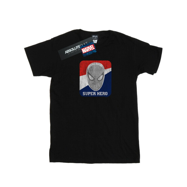 Li-cense Marvel meisjes spider-man superheld sport katoenen t-shirt UTBI31518_black large