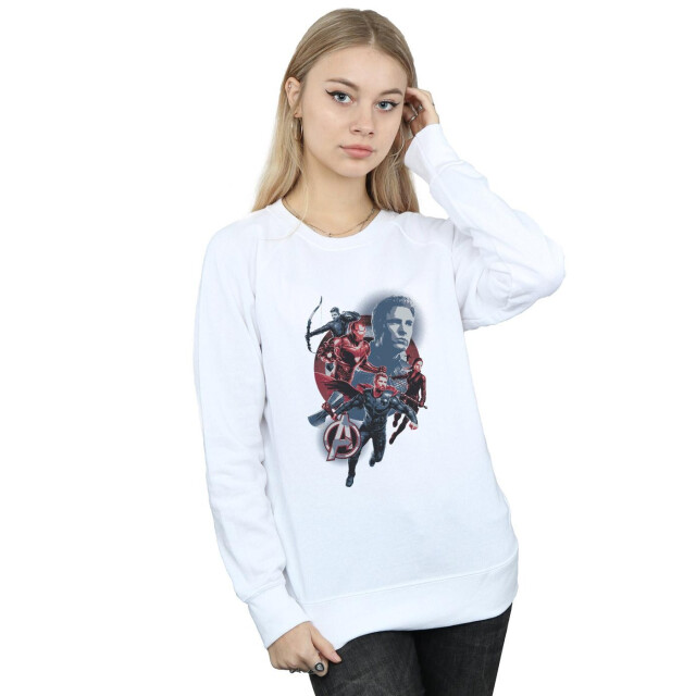 Li-cense Marvel dames avengers endgame shield team sweatshirt UTBI4308_white large