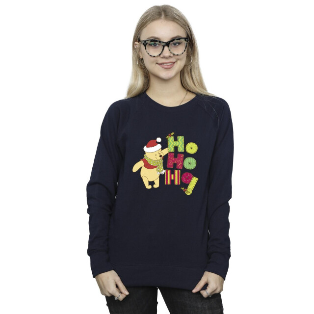 Li-cense Disney dames winnie the pooh ho ho ho sjaal sweatshirt UTBI43060_sportsgrey large