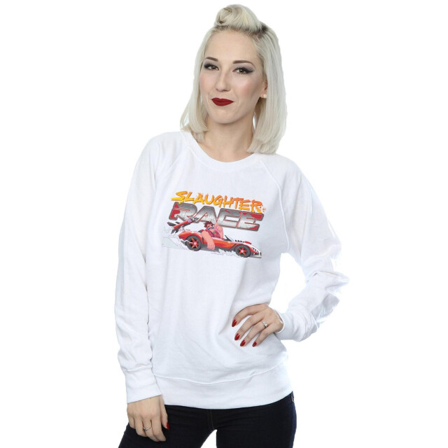 Li-cense Disney dames wreck it ralph slaughter race sweatshirt UTBI43075_white large