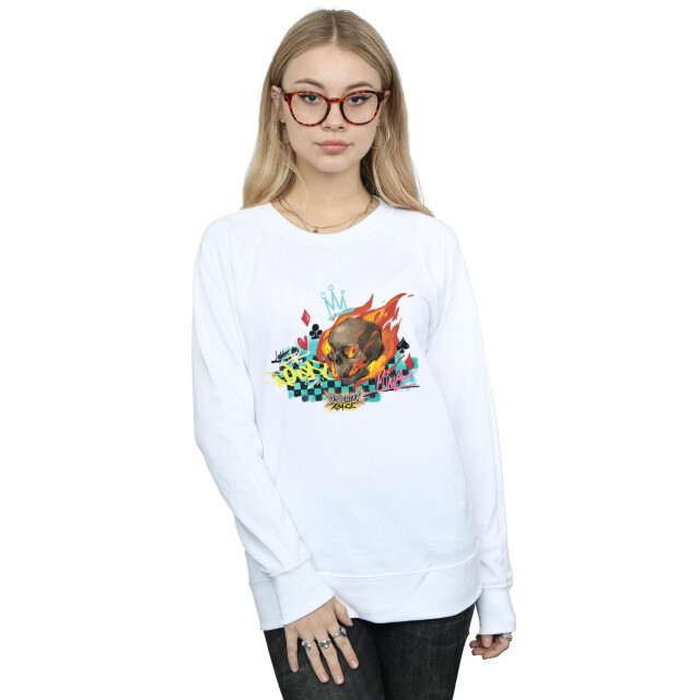 Li-cense Disney dames wreck it ralph race schedel sweatshirt UTBI43076_white large