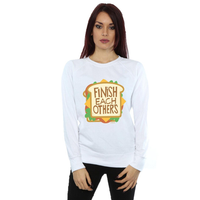 Li-cense Disney dames wreck it ralph anna´s shirt sweatshirt UTBI43094_white large