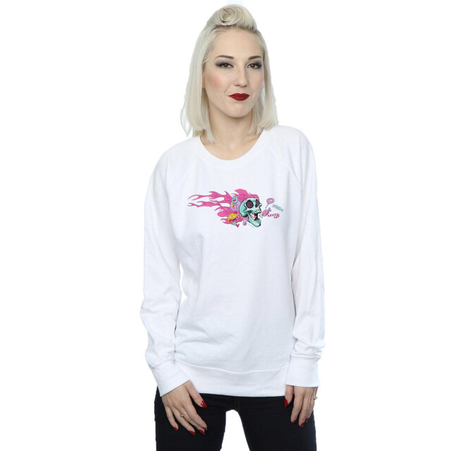Li-cense Disney dames wreck it ralph candy schedel sweatshirt UTBI43103_white large
