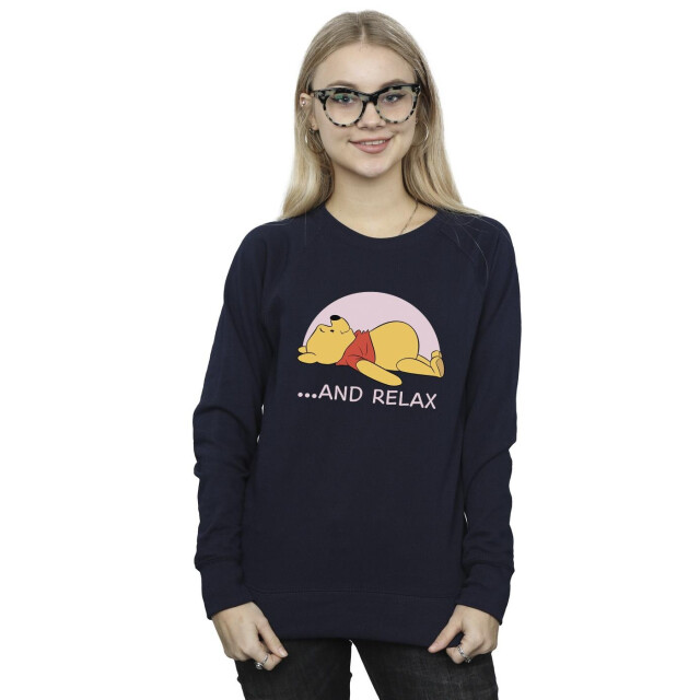 Li-cense Disney dames winnie the pooh relax sweatshirt UTBI42987_navyblue large