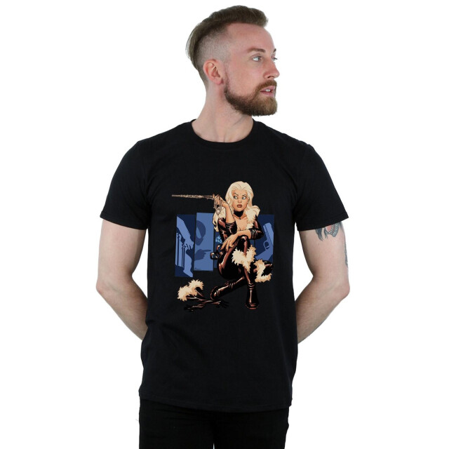Li-cense Marvel heren kat omslag t-shirt UTBI42952_black large