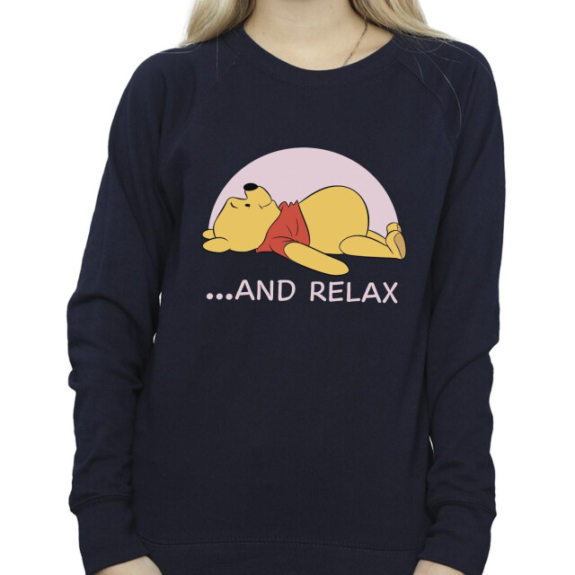 Li-cense Disney dames winnie the pooh relax sweatshirt UTBI42987_navyblue large