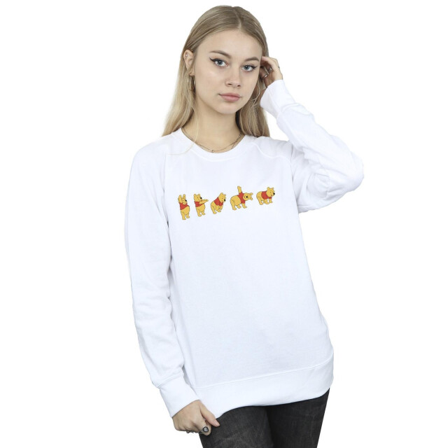 Li-cense Disney dames winnie de poeh stretching sweatshirt UTBI42998_white large