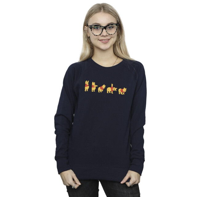 Li-cense Disney dames winnie de poeh stretching sweatshirt UTBI42998_navyblue large